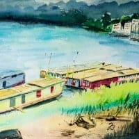 540301  Hausboote * Thai House Boats