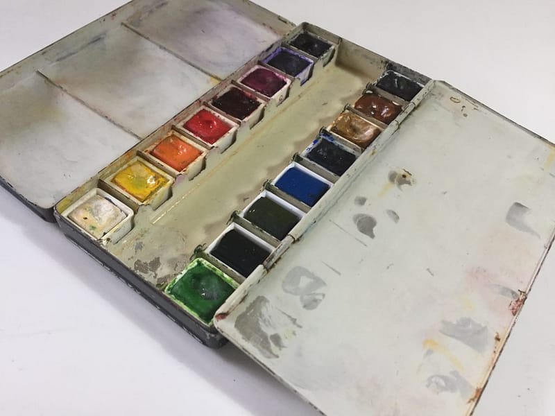 Opa's paint box