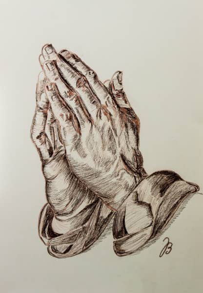 540126  Betende Hände * Praying Hands